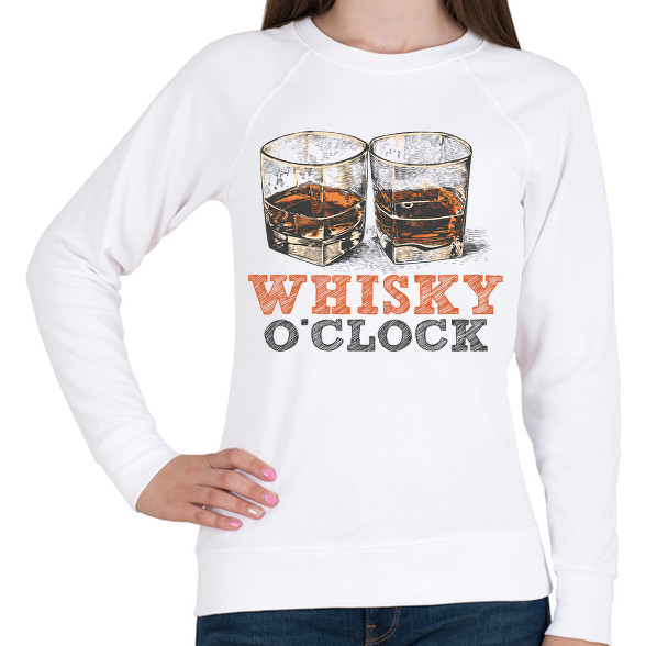 Whisky o'clock-Női pulóver