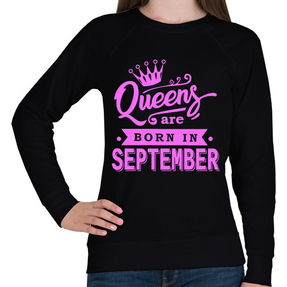 A királynők szeptemberben születnek-Női pulóver