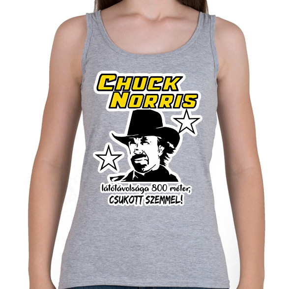 Chuck Norris látótávolsága csukott szemmel-Női atléta