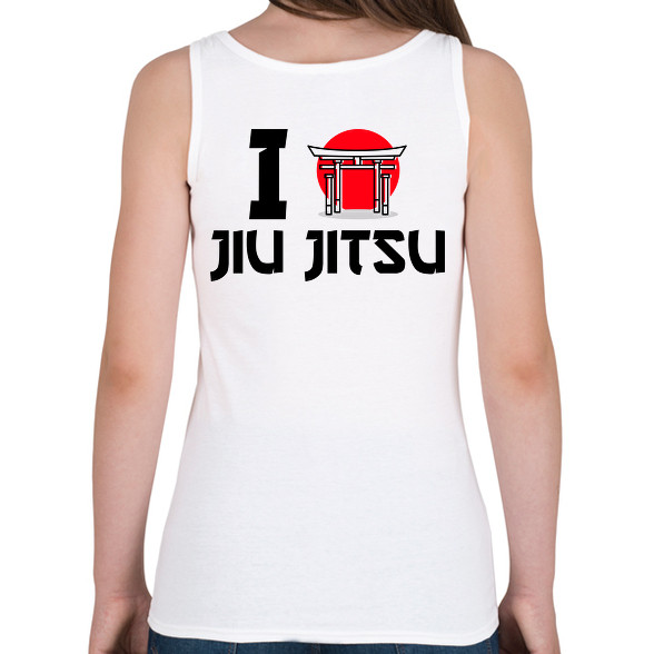 I love Jiu Jitsu-Női atléta