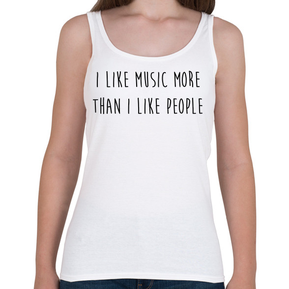 I like music...-Női atléta