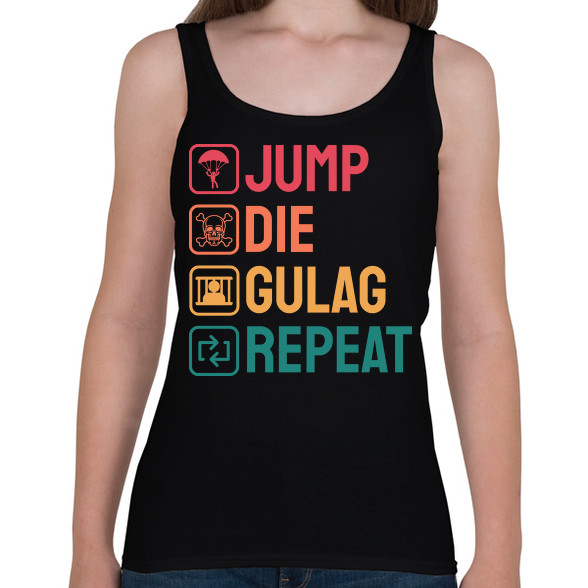 Jump, Die, Gulag, Repeat-Női atléta