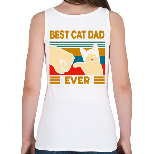 Best Cat Dad Ever-Női atléta