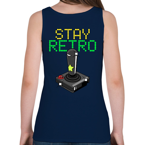 Stay retro joystick-Női atléta