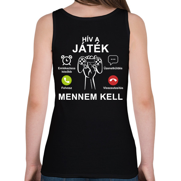 Hív a játék mennem kell-Női atléta