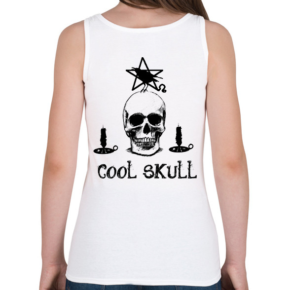 cool skull-Női atléta