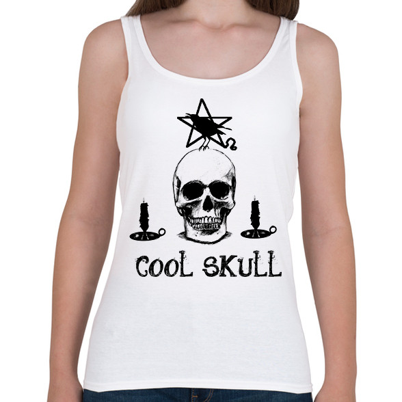 cool skull-Női atléta