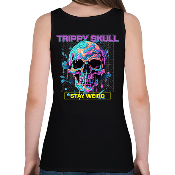 Trippy Skull-Női atléta