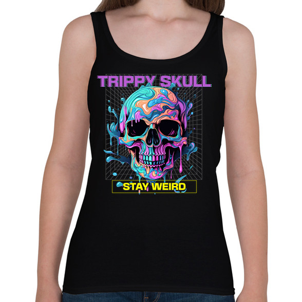 Trippy Skull-Női atléta