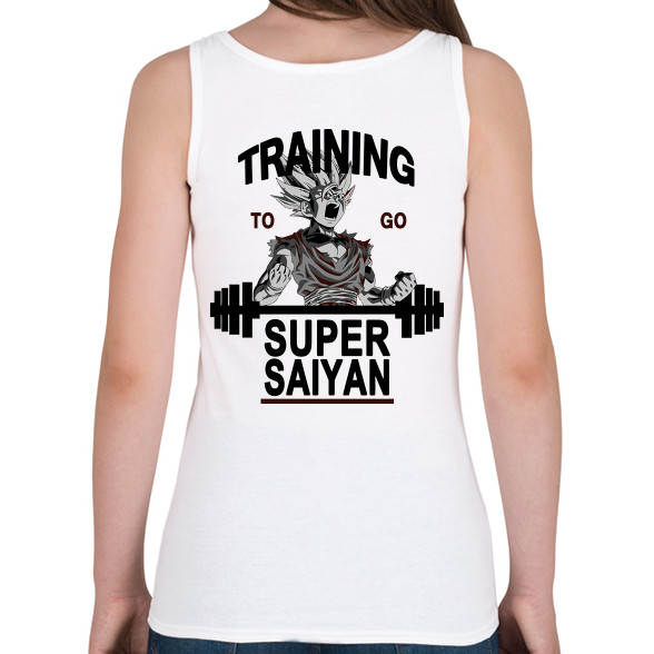 Training To Go Super Saiyan-Női atléta