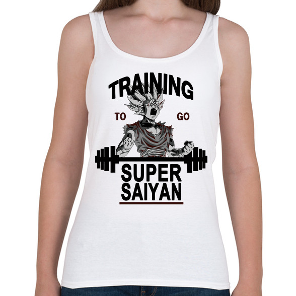 Training To Go Super Saiyan-Női atléta