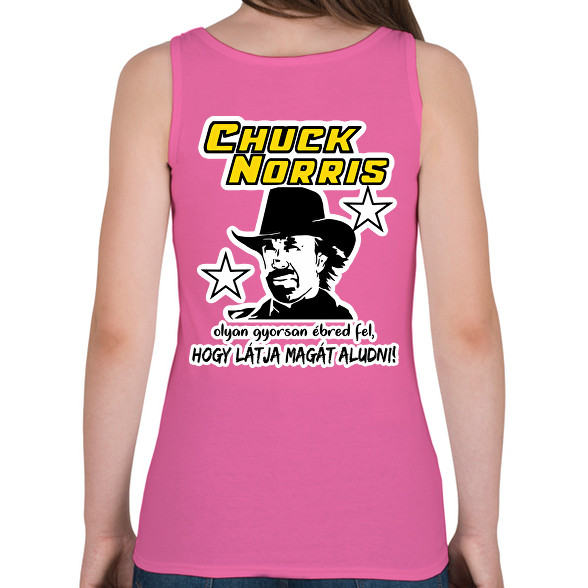 Chuck Norris látja magát aludni-Női atléta