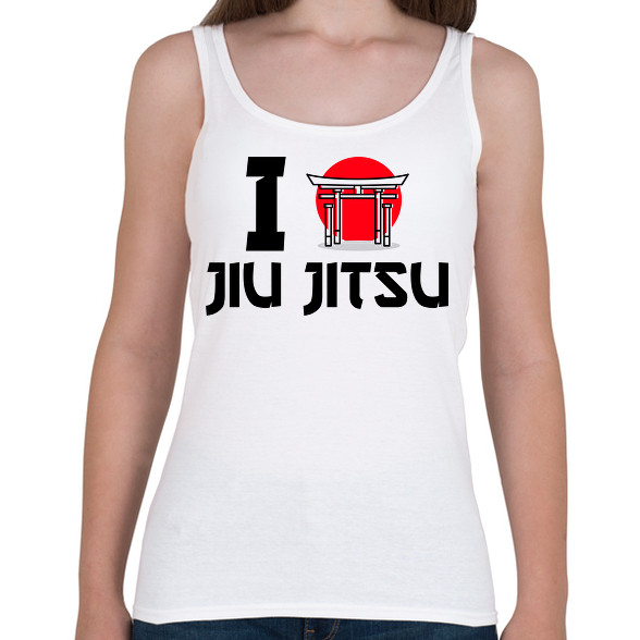 I love Jiu Jitsu-Női atléta