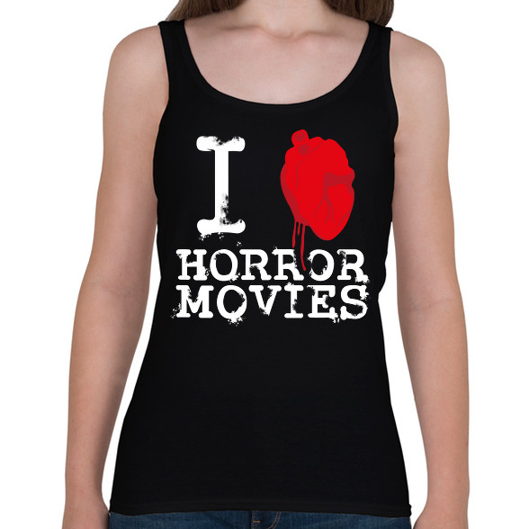 I love horror movies-Női atléta