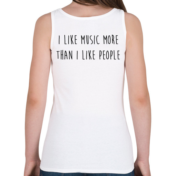 I like music...-Női atléta