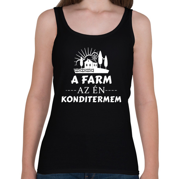 A farm az én konditermem-Női atléta