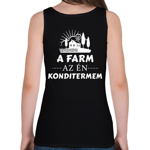 A farm az én konditermem-Női atléta