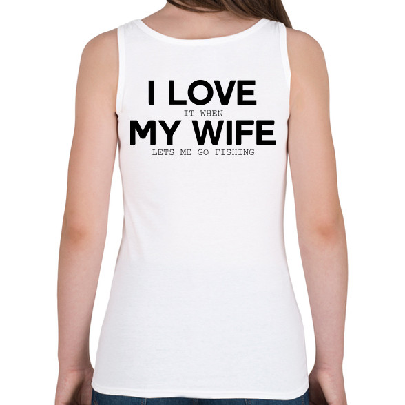 I love my wife.-Női atléta