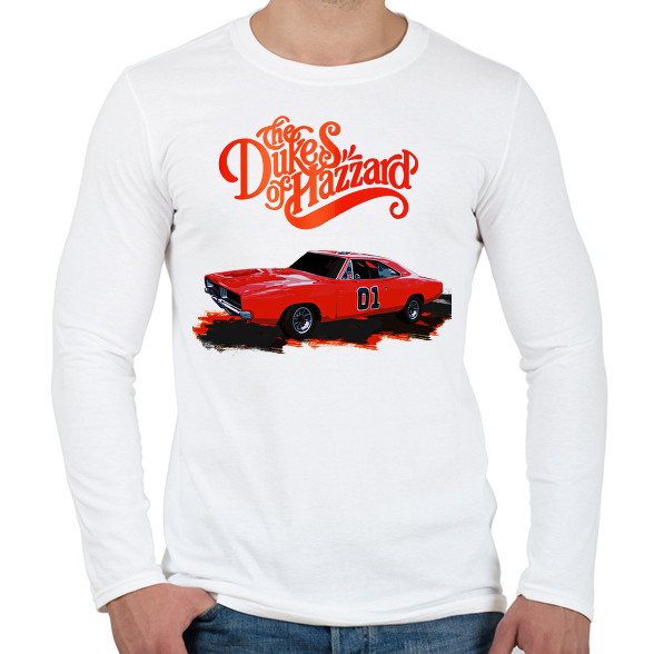 The Dukes of Hazzard-Férfi hosszú ujjú póló