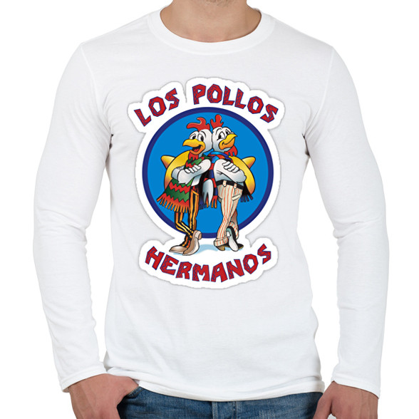 Los_Pollos_Hermanos-Férfi hosszú ujjú póló