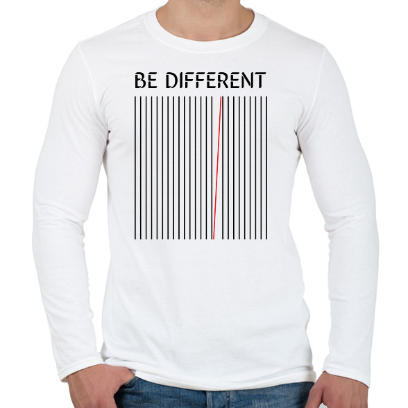 Be different-Férfi hosszú ujjú póló