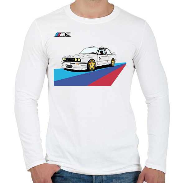 BMW M3-Férfi hosszú ujjú póló