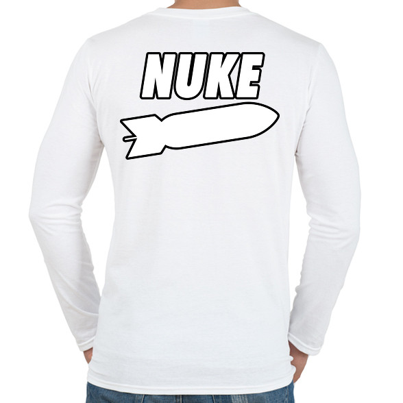 Nuke-Férfi hosszú ujjú póló