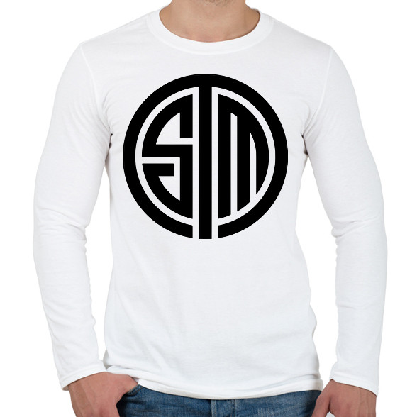 Tsm logo-Férfi hosszú ujjú póló