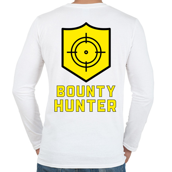 Bounty Hunter-Férfi hosszú ujjú póló