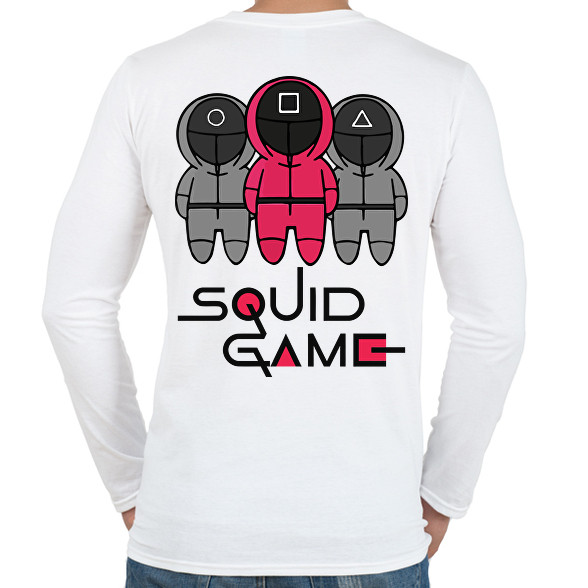 Squid Game - Nyerd meg az életed-Férfi hosszú ujjú póló