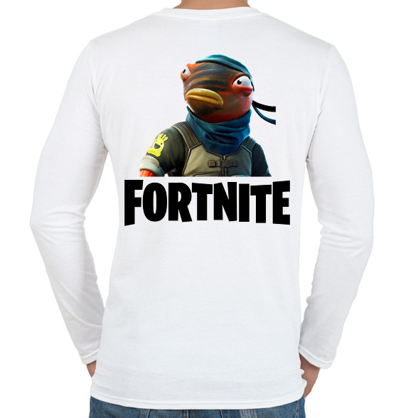 Fortnite_Triggerfish-Férfi hosszú ujjú póló