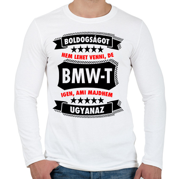 Boldogság = BMW-Férfi hosszú ujjú póló