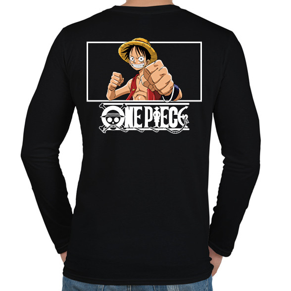 One Piece-Férfi hosszú ujjú póló