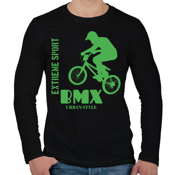 Bmx-Férfi hosszú ujjú póló