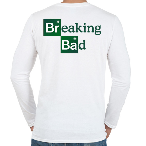 Breaking Bad Logo-Férfi hosszú ujjú póló