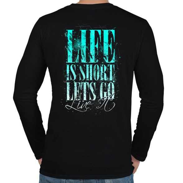 Az élet rövid-Férfi hosszú ujjú póló