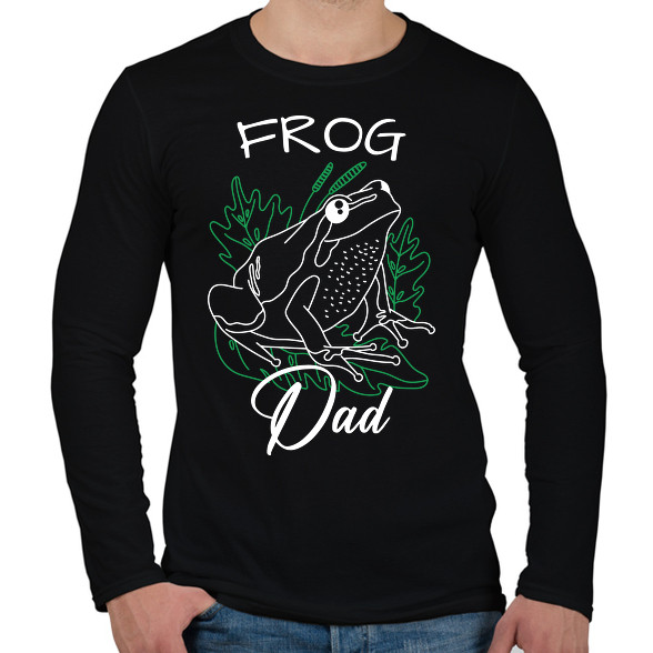 Frog Dad-Férfi hosszú ujjú póló