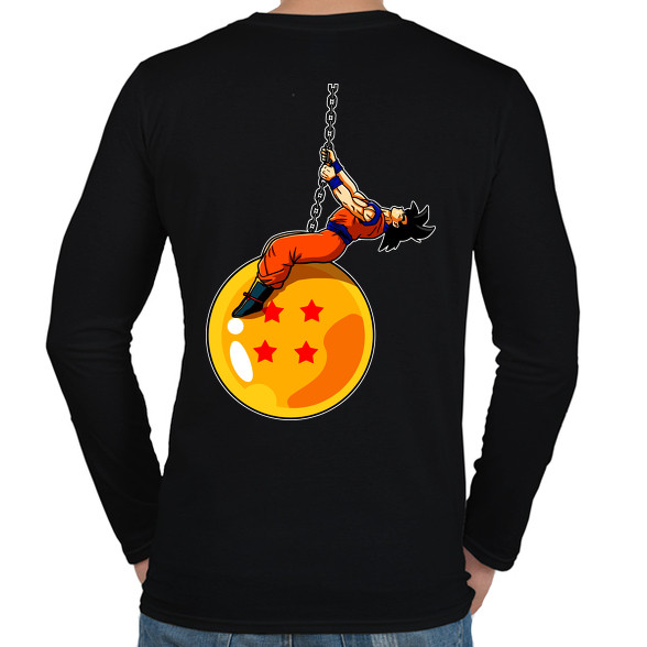 Dragonball - Wrecking Ball-Férfi hosszú ujjú póló