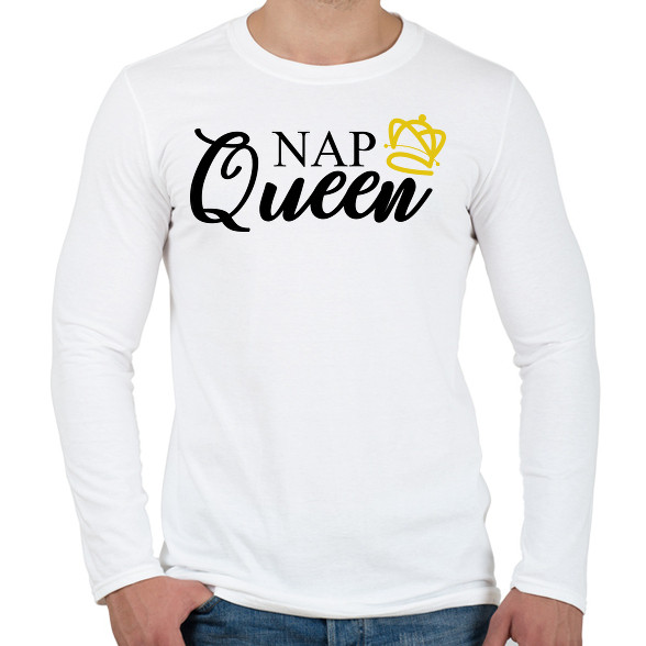 Nap Queen-Férfi hosszú ujjú póló