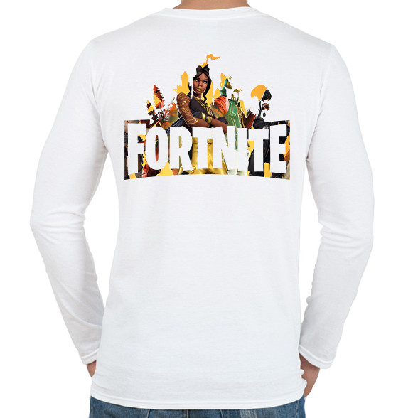 Fortnite-Férfi hosszú ujjú póló