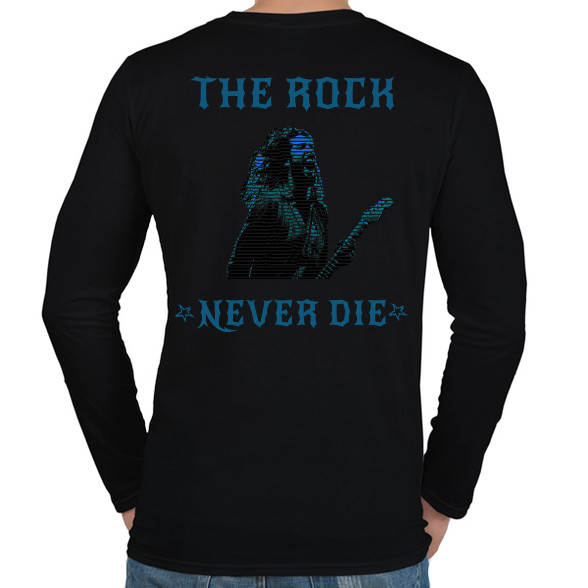 rock never die3-Férfi hosszú ujjú póló