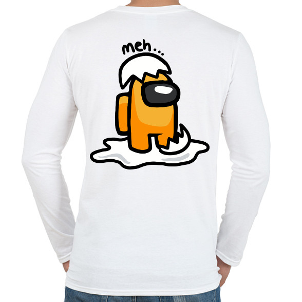 Among us Gudetama-Férfi hosszú ujjú póló