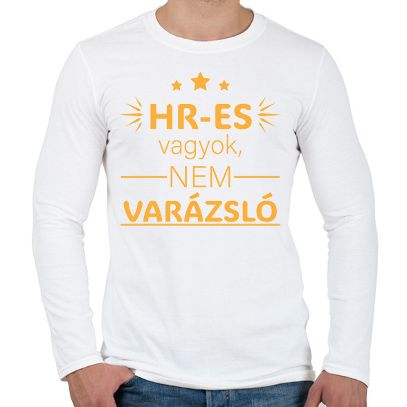 HR-es vagyok-Férfi hosszú ujjú póló