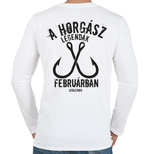 A horgász legendák-Férfi hosszú ujjú póló