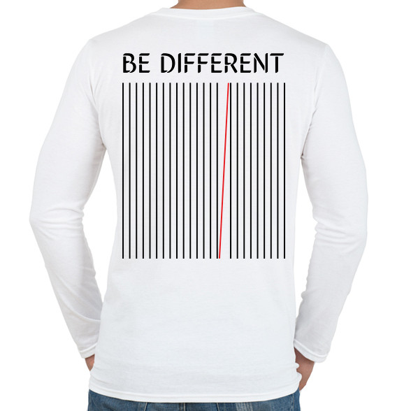 Be different-Férfi hosszú ujjú póló