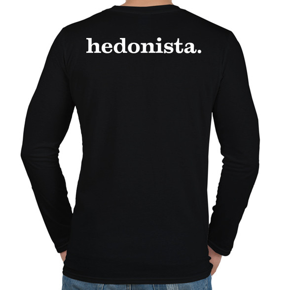 hedonista-Férfi hosszú ujjú póló