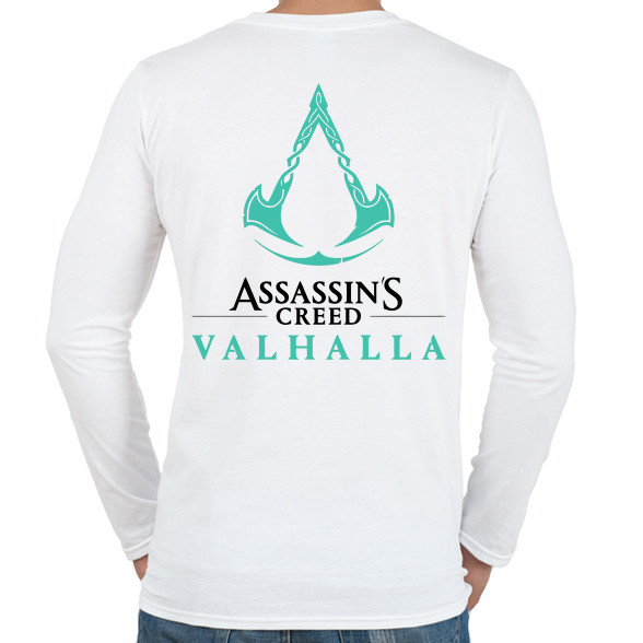 Assassins Creed - Valhalla-Férfi hosszú ujjú póló