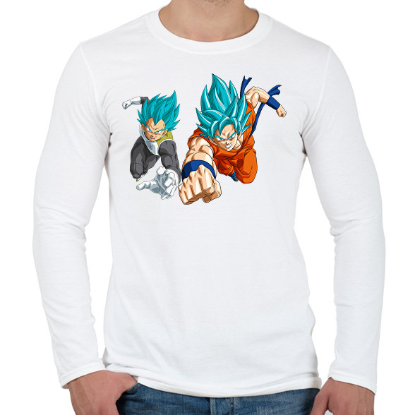 Dragonball-Férfi hosszú ujjú póló