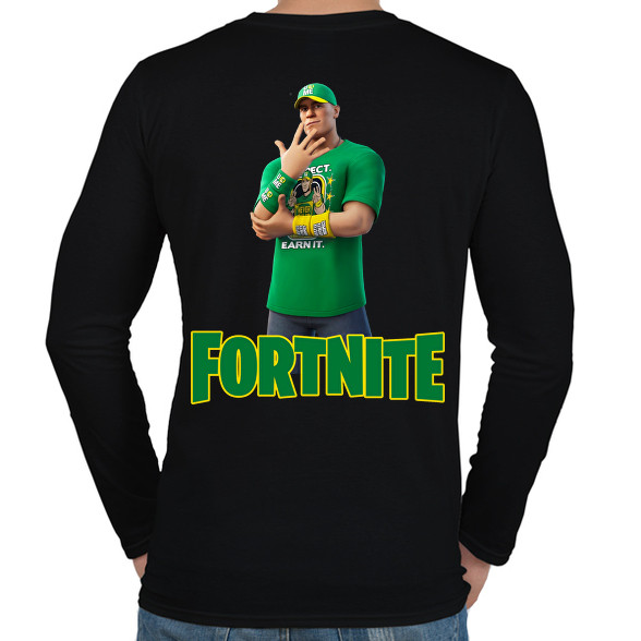 John Cena Fortnite skin-Férfi hosszú ujjú póló