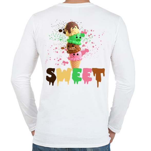 SWEET-Férfi hosszú ujjú póló